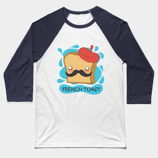 French Toast Baseball T-Shirt by TASCHE